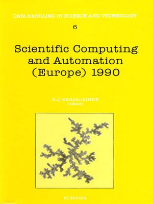 cover image of Scientific Computing and Automation (Europe) 1990